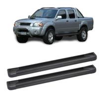 Estribo Frontier 2003 a 2007 Cabine Dupla Preto Alumínio Estribo Frontier 2003 a 2007 Cabine Dupla Preto Alumínio