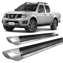 Estribo Frontier 2008 a 2016 Personalizado Prata