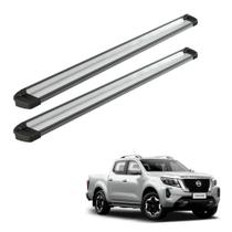 Estribo Frontier 2020 2021 2022 Cd Alumínio Polido