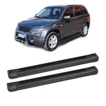 Estribo Grand Vitara 2009 2010 2011 2012 2013 Preto Aluminio