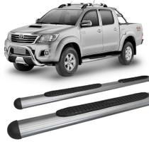 Estribo Hilux 2005 a 2015 Oval Oblongo Grafite C D Estribo Hilux 2005 a 2015 Oval Oblongo Grafite C D
