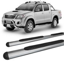 Estribo Hilux 2005 A 2015 Oval Oblongo Grafite C/d Estribo Hilux 2005 A 2015 Oval Oblongo Grafite C/d