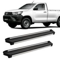 Estribo Hilux 2006 2007 2008 2009 2010 Alumínio Preto CS