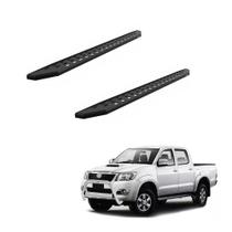 Estribo Hilux 2006 2007 2008 2009 2010 Cabine Dupla Preto