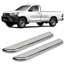 Estribo Hilux 2006 2007 A 2015 Cab Simples Cromado