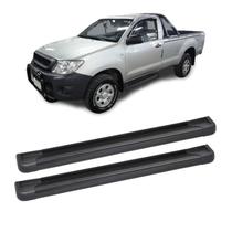 Estribo Hilux 2009 2010 2011 2012 Cabine Simples Preto