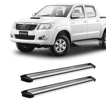 Estribo Hilux 2011 2012 2013 2014 2015 Alumínio Cabine Dupla