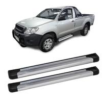 Estribo Hilux 2013 2014 2015 Cabine Simples Aluminio