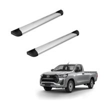 Estribo Hilux 2016 2017 2018 2019 2020 Cs Alumínio Polido