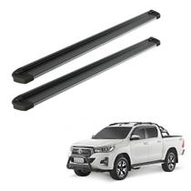 Estribo Hilux 2016 2017 2018 2019 Cd Preto Frente Polida Estribo Hilux 2016 2017 2018 2019 Cd Preto Frente Polida