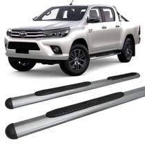 Estribo Hilux 2016 a 2020 Oval Oblongo Grafite C D