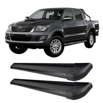 Estribo Hilux CD 2005 a 2015 Preto