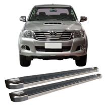 Estribo Hilux CS 2005 a 2015 Prata Estribo Hilux CS 2005 a 2015 Prata