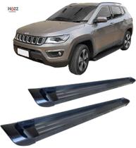 Estribo Jeep Compass Plataforma de Alumínio Preto
