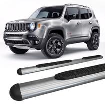 Estribo Jeep Renegade Oblongo Oval Grafite