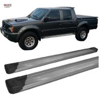 Estribo L-200 GL GLS Plataforma de Alumínio Prata C Dupla