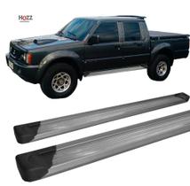Estribo L-200 Gl/gls Plataforma De Alumínio Prata C/dupla