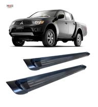 Estribo L-200 Triton 2008 a 2016 Plataforma de Alumínio Pret