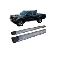 Estribo L200 Gl/gls Plataforma De Aluminio Prata L-200