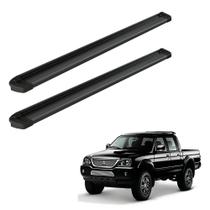 Estribo L200 Savana 2002 2003 2004 2005 Cd Alumínio Preto