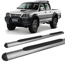 Estribo L200 Sport Outdoor Oval Oblongo Grafite