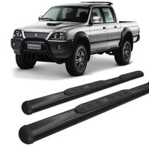 Estribo L200 Sport Outdoor Oval Oblongo Preto