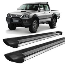 Estribo L200 Sport Outdoor Personalizado Preto Fosco
