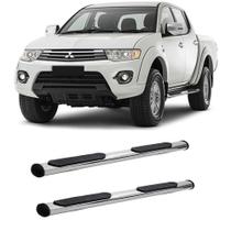 Estribo l200 triton 2008 2009 2010 2011 2012 a 2016 cromado Estribo l200 triton 2008 2009 2010 2011 2012 a 2016 cromado