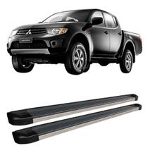 Estribo L200 Triton 2012 2013 2014 2015 2016 Preto Fosco