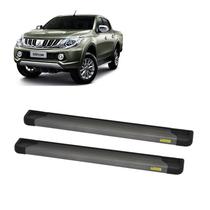 Estribo L200 Triton 2013 2014 2015 2016 Alumínio Onix