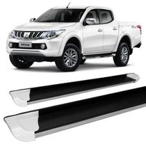 Estribo L200 Triton Personalizado Branco Estribo L200 Triton Personalizado Branco