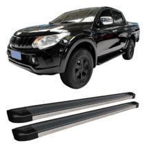 Estribo L200 Triton Sport 2017 2018 2019 2020 Preto Fosco Estribo L200 Triton Sport 2017 2018 2019 2020 Preto Fosco