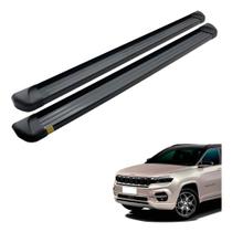 Estribo Lateral Aluminio Preto Jeep Commander 2022 a 2023 Preto Track Automotive - TX05030055