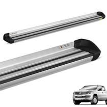 Estribo Lateral Amarok 2010 a 2021 Aluminio Prata Keko K1 Estribo Lateral Amarok 2010 a 2021 Aluminio Prata Keko K1