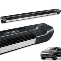 Estribo Lateral Amarok 2010 a 2022 CD Cinza Iron Personalizado
