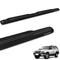 Estribo Lateral Blazer 2001 a 2011 Oblongo Oval Preto Track