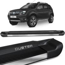 Estribo Lateral Duster 2012 a 2020 Preto Fosco Personalizado