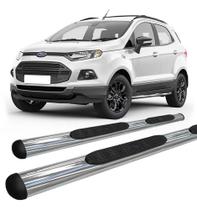 Estribo Lateral Ecosport 13 A 2020 Oblongo Cromado