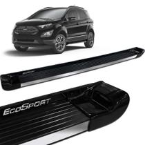 Estribo Lateral Ecosport 2013 a 2021 Preto Ebony Personalizado