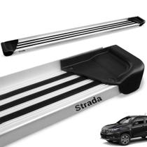 Estribo Lateral Fiat Strada 2021 CD CS Alumínio Natural A1