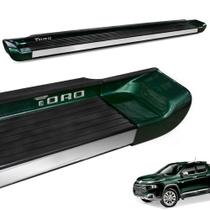 Estribo Lateral Fiat Toro 2016 a 2021 Alumínio Verde Botanic