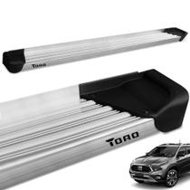 Estribo Lateral Fiat Toro 2016 a 2026 Aluminio Natural A3
