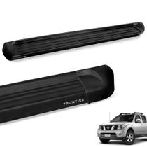 Estribo Lateral Frontier 2008 a 2016 Aluminio Preto Track