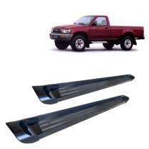 Estribo Lateral Hilux 1998 A 2004 Alumínio Preto