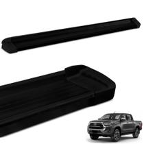 Estribo Lateral Hilux 2016 a 2020 Aluminio Preto Bepo