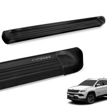 Estribo Lateral Jeep Compass 2017 a 2022 Alumínio Preto