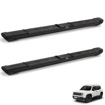 Estribo Lateral Jeep Renegade 2015 a 2021 Preto Keko My Road Estribo Lateral Jeep Renegade 2015 a 2021 Preto Keko My Road