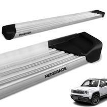 Estribo Lateral Jeep Renegade 2016 a 2019 Aluminio Natural A3 Estribo Lateral Jeep Renegade 2016 a 2019 Aluminio Natural A3