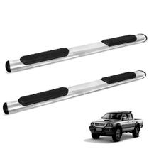 Estribo Lateral L200 Sport 2004 a 2012 Oblongo Oval Cromado