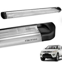 Estribo Lateral L200 Triton 2008 a 2016 Alumínio Polido